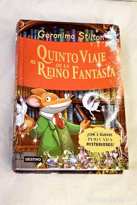 books: Quinto viaje al reino de la fantas&iacute;a.- Stilton, Geronimo