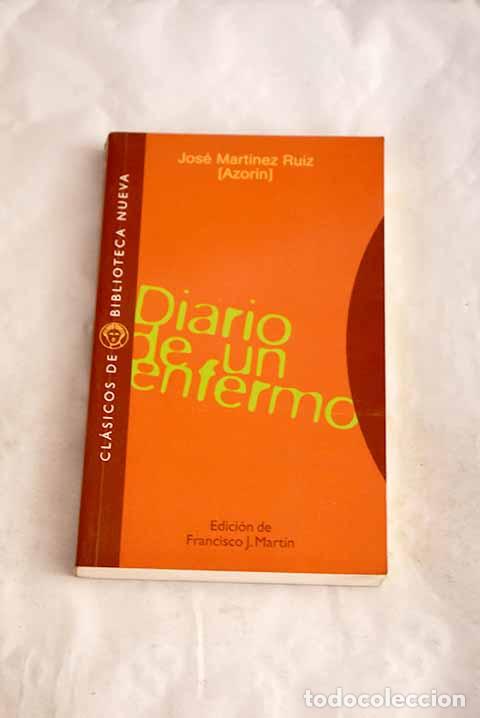 B&uuml;cher: Diario de un enfermo.- Martinez Ruiz, Jos&eacute; (Azor&iacute;n)
