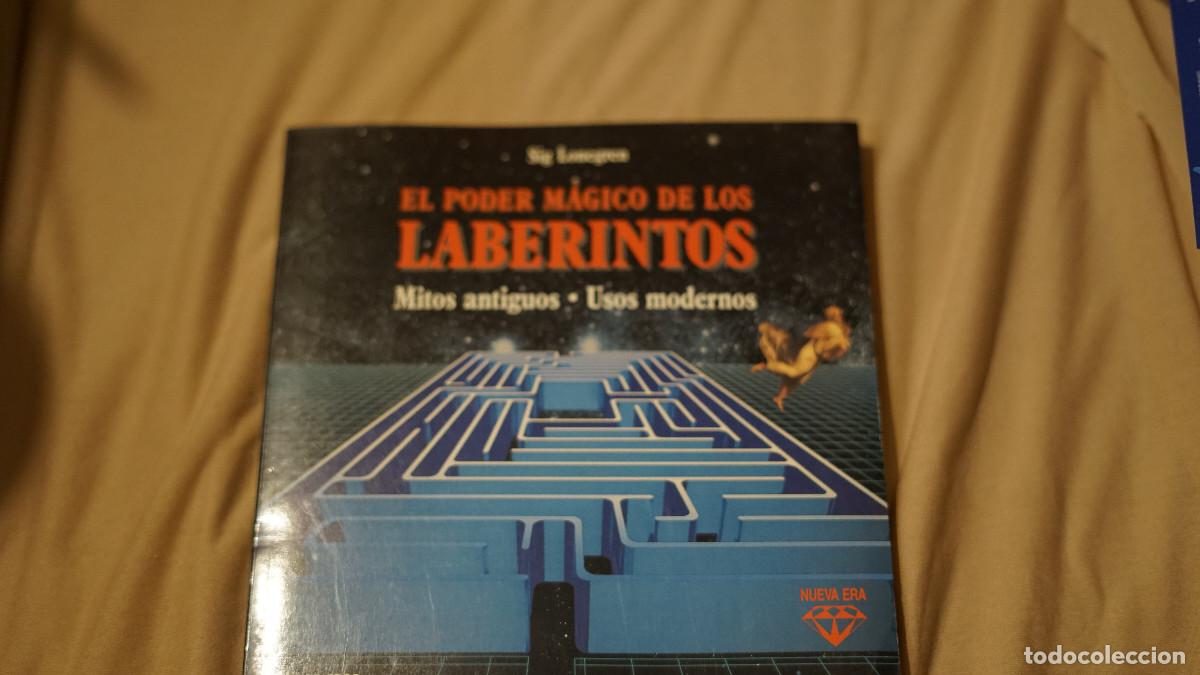 Livros em segunda m&atilde;o: Sig Lonegren - El poder m&aacute;gico de los laberintos - Mart&iacute;nez Roca 1993