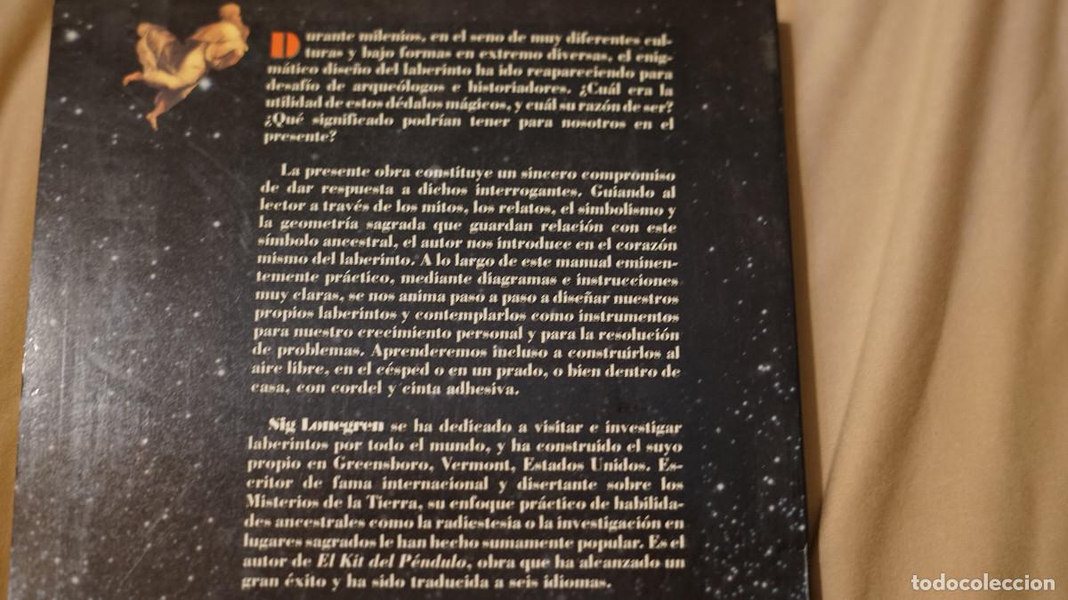 Libros: Sig Lonegren - El poder m&aacute;gico de los laberintos - Mart&iacute;nez Roca 1993 - Foto 3