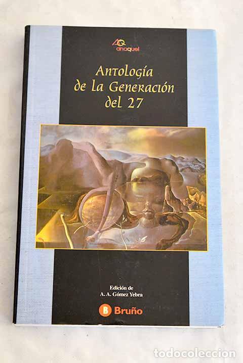 books: Antolog&iacute;a de la Generaci&oacute;n del 27