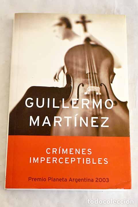 Livros em segunda m&atilde;o: Cr&iacute;menes imperceptibles.- Mart&iacute;nez, Guillermo