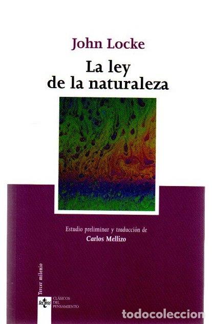 Libros: La Ley de la Naturaleza - Locke, John