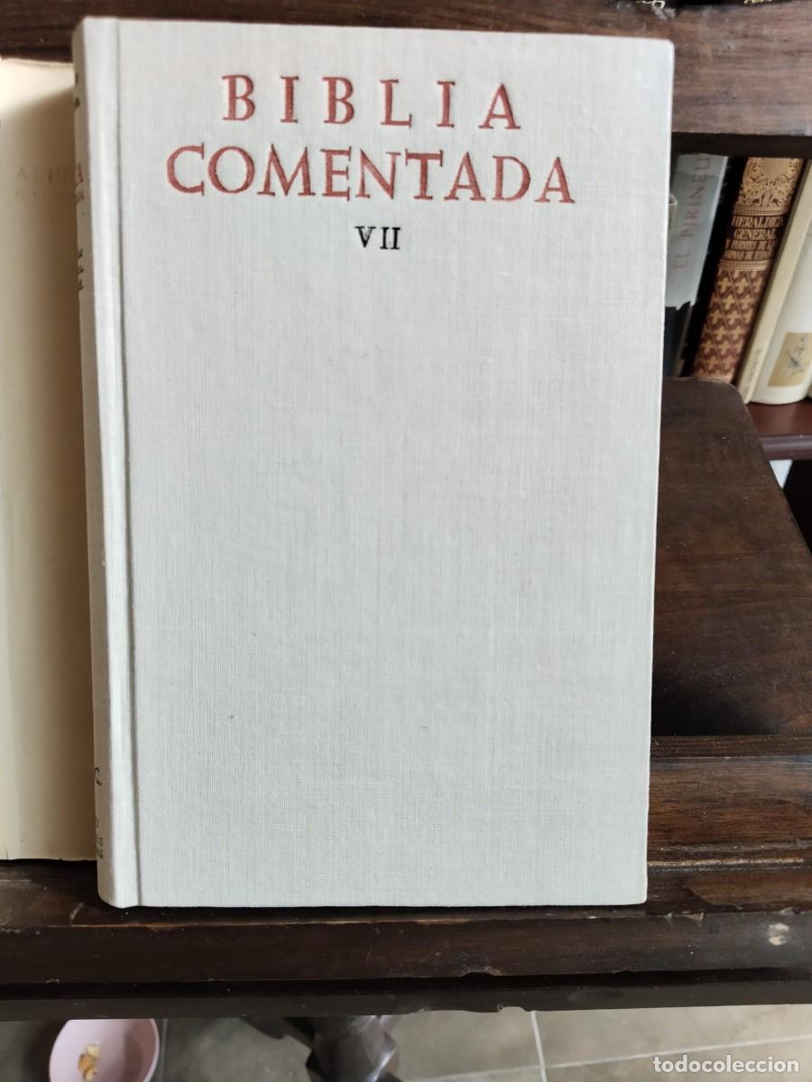Libros: Biblia comentada VII (&uacute;ltimo): Ep&iacute;stolas cat&oacute;licas. Apocalipsis. Texto de la N&aacute;car-Colunga - Foto 3