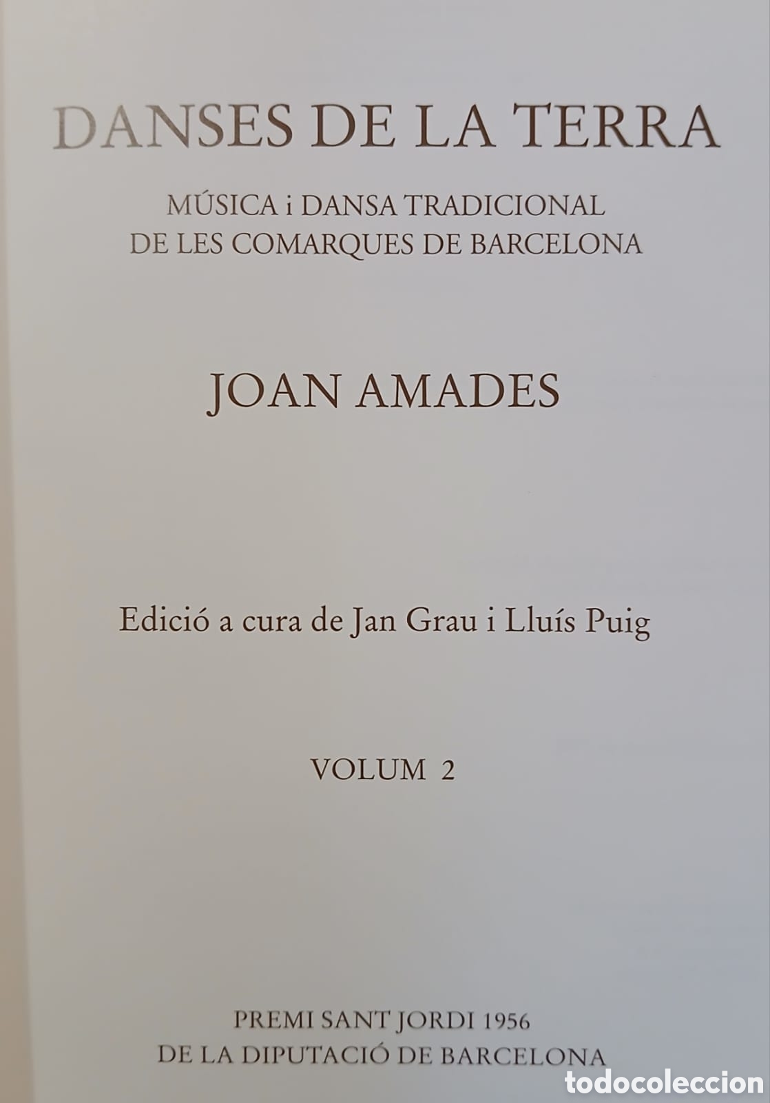 Libros: Danses de la terra, Joan Amades - Foto 11
