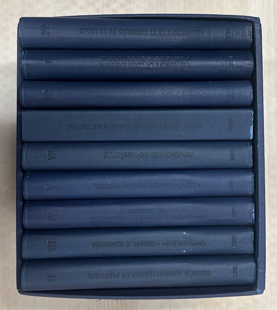 Libros: CURSO TECNICO EN GESTI&Oacute;N ADMINISTRATIVA. 9 Vol&uacute;menes. Obra completa.