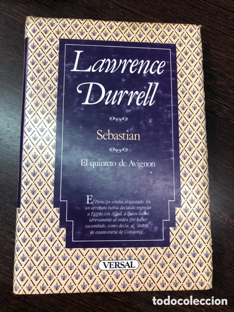 Libros: LAWRENCE DURRELL SEBASTIAN EL QUINTETO DE AVIGNON EDITORIAL VERSAL