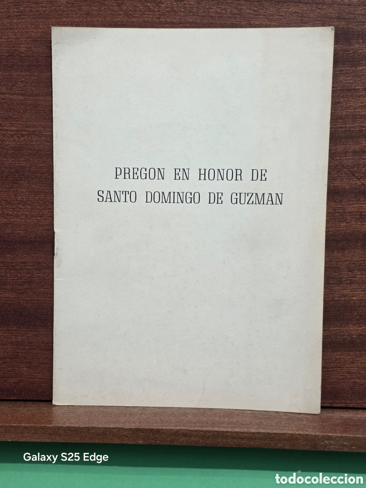 Libros: &rdquo;&rdquo;PREG&Oacute;N EN HONOR DE SANTO DOMINGO DE GUZM&Aacute;N&rdquo;&rdquo;...ARANDA DE DUERO..( BURGOS)...1985.