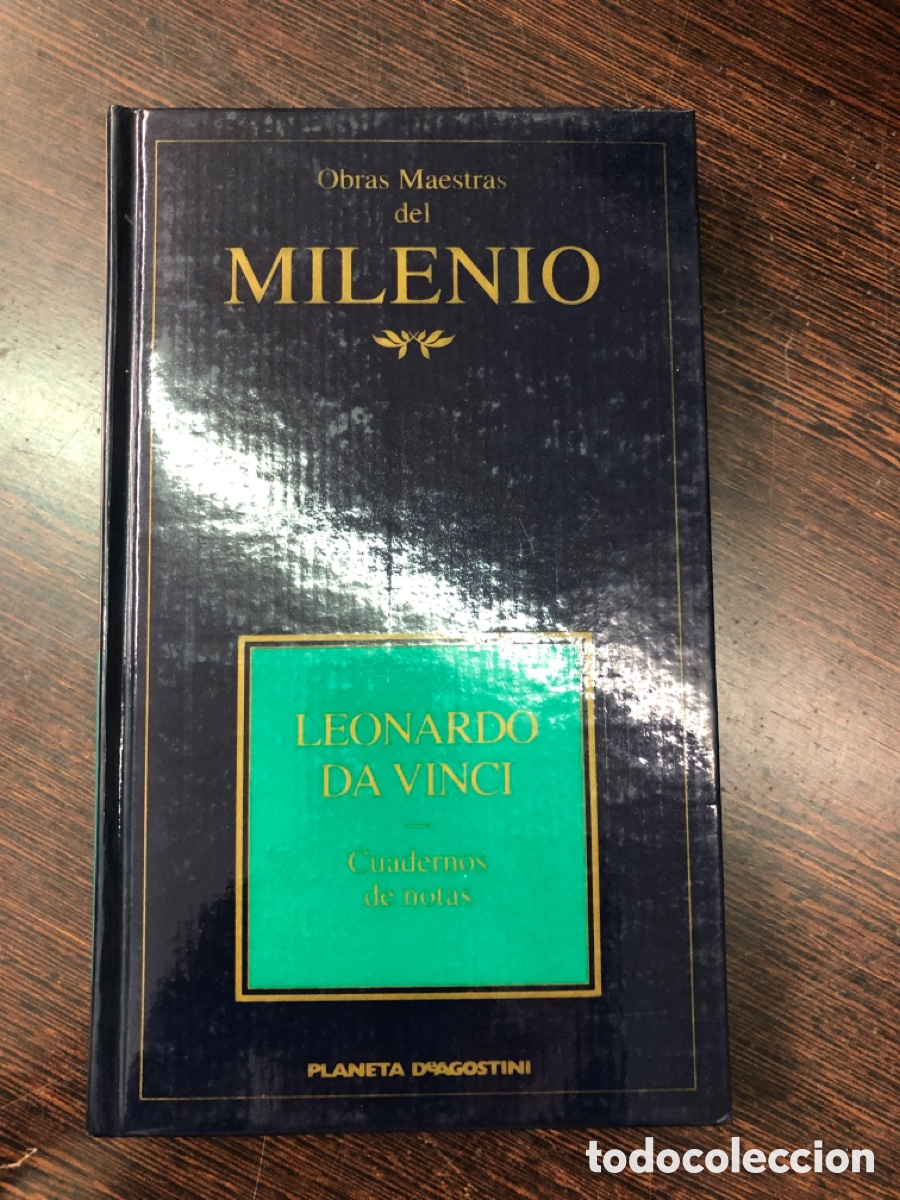 B&uuml;cher: OBRAS MAESTRAS DEL MILENIO LEONARDO DA VINCI CUADERNOS DE NOTAS PLANETA DE AGOSTINI 1995
