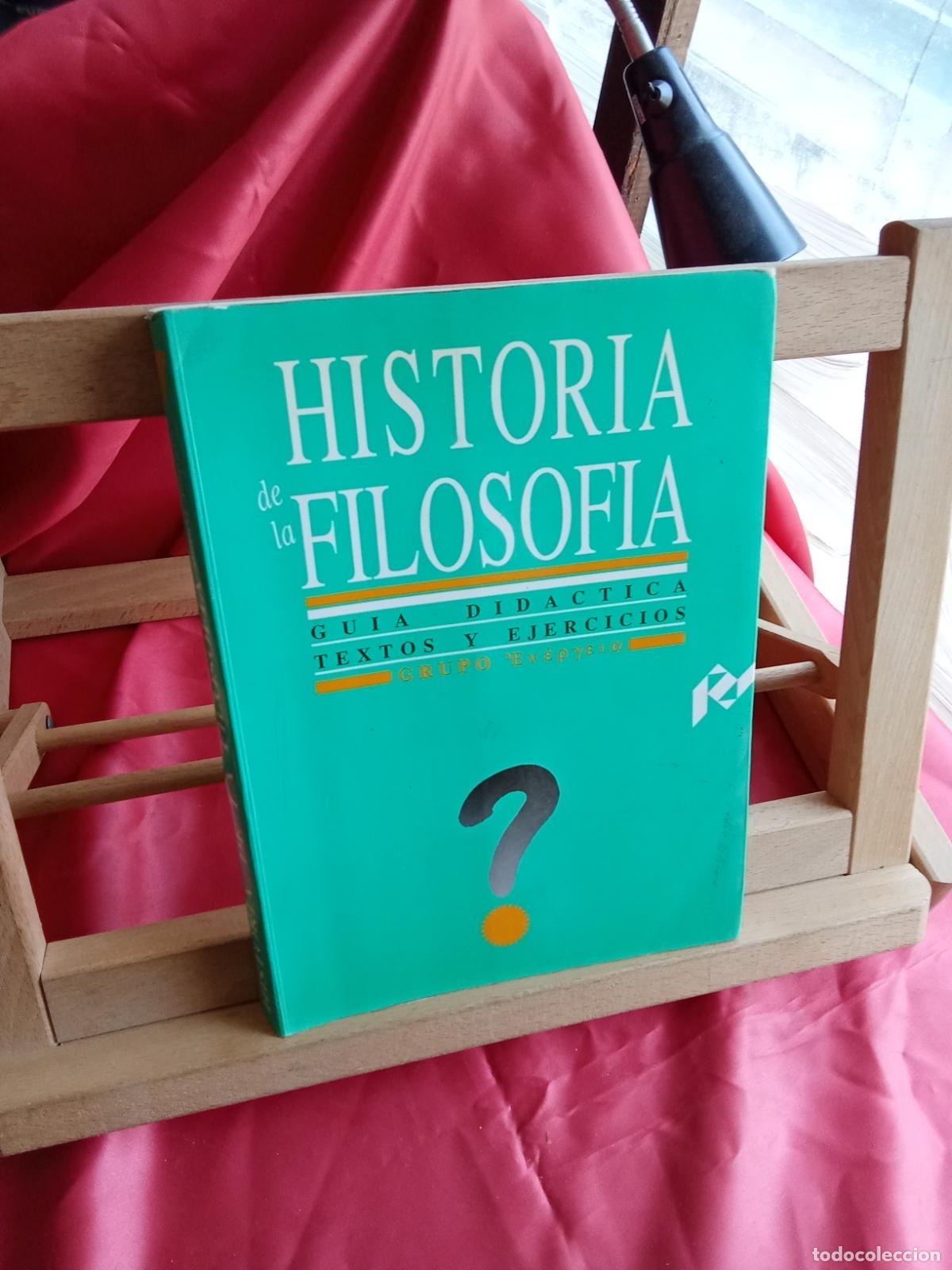Livros em segunda m&atilde;o: Historia de la Filosof&iacute;a, Universidad de Zaragoza, 1990. (Gu&iacute;a did&aacute;ctica) L.12820-1684