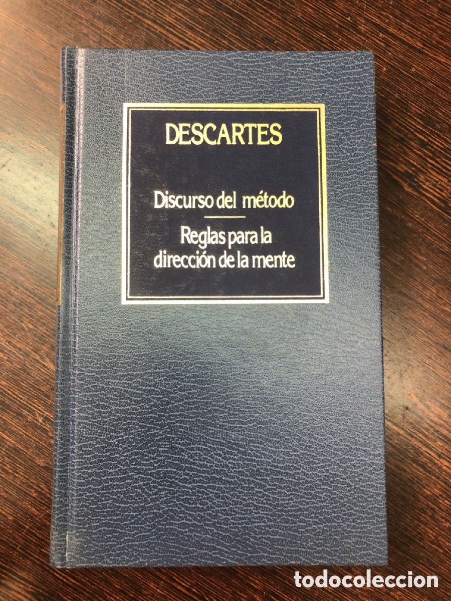 Libros: DESCARTES DISCURSO DEL METODO REGLAS PARA LA DIRECCION DE LA MENTE EDICIONES ORBIS