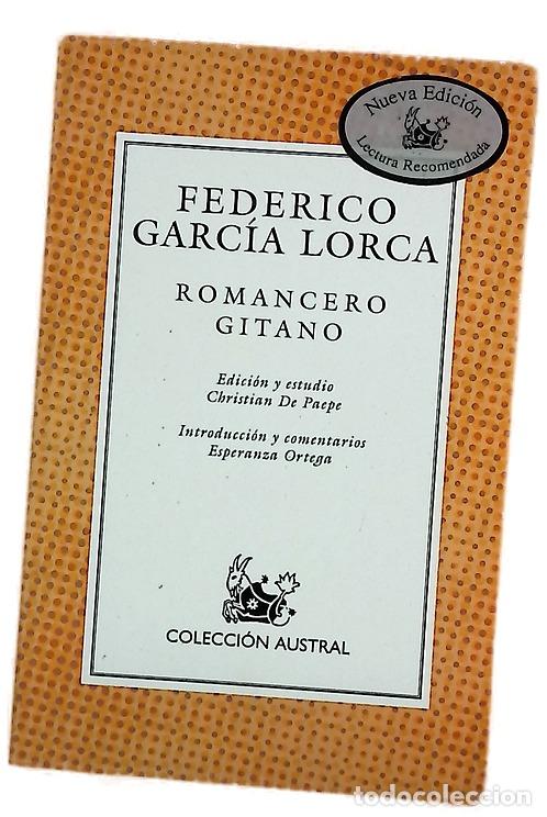 Libros: Romancero gitano - Garc&iacute;a Lorca, Federico