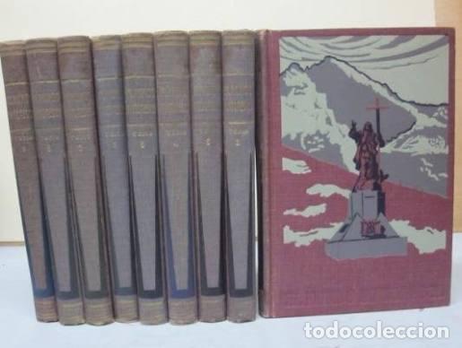 Livres: EL MUNDO PINTORESCO. OBRA COMPLETA. 9 TOMOS.