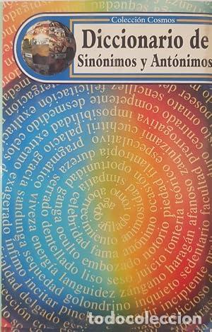 Libros: Diccionario de sin&oacute;nimos y ant&oacute;nimos