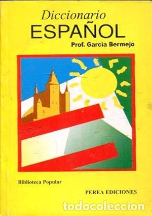 Libros: Diccionario espa&ntilde;ol.