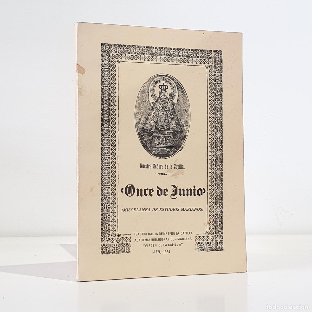 Libros: VV. AA - Once de Junio. Miscel&aacute;nea de Estudios Marianos