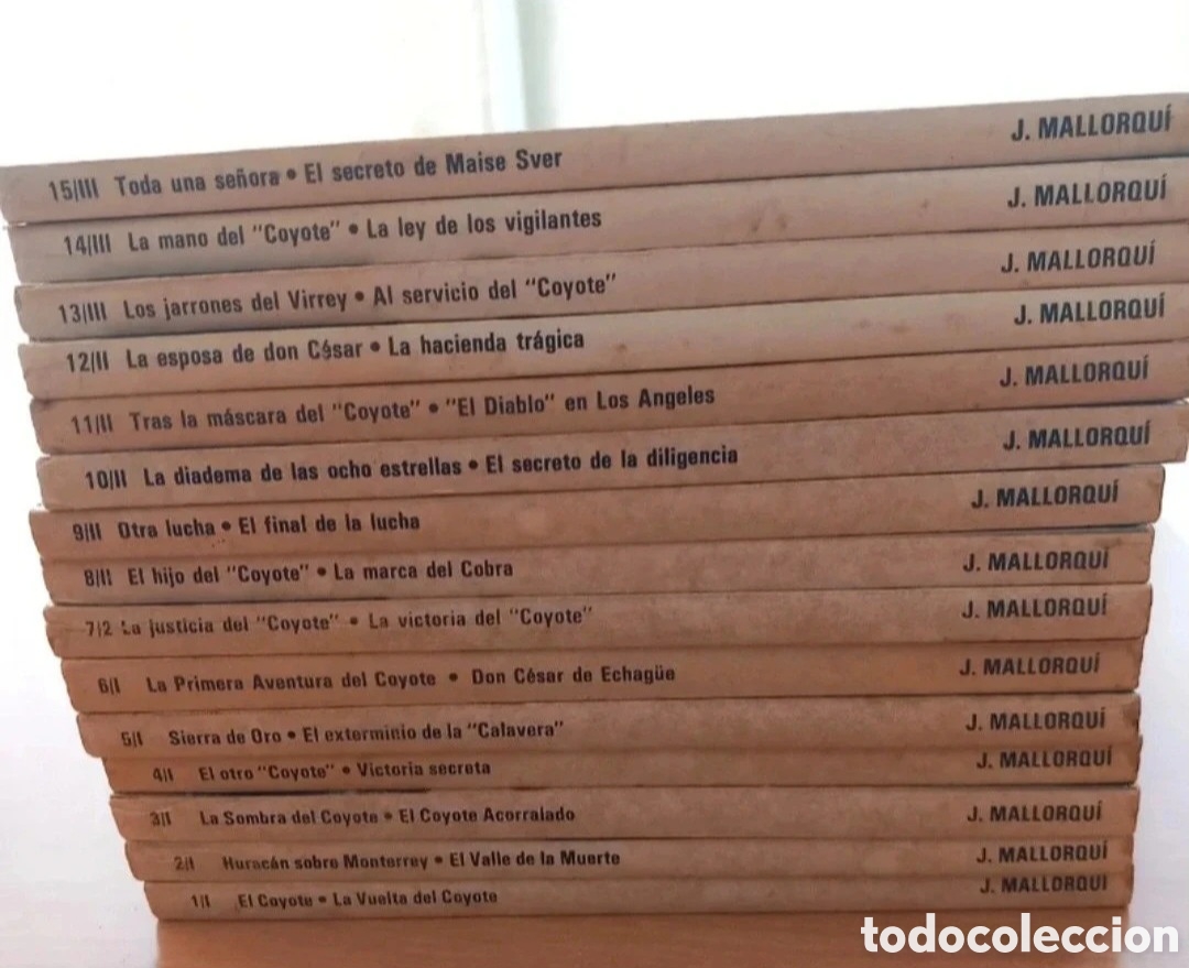 books: Coleccion 15 tomos de El Coyote