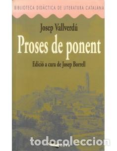 Libros: PROSES DE PONENT - Vallverd&uacute;,Josep - Foto 1