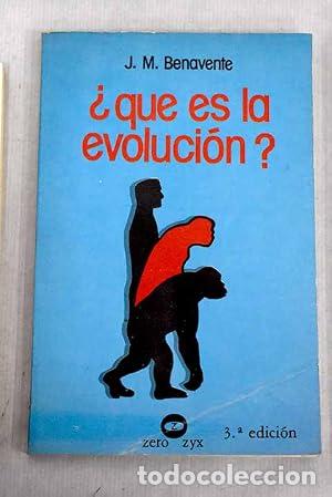 Libros: &iquest;QUE ES LA EVOLUCI&Oacute;N? - Benavente,J.M.