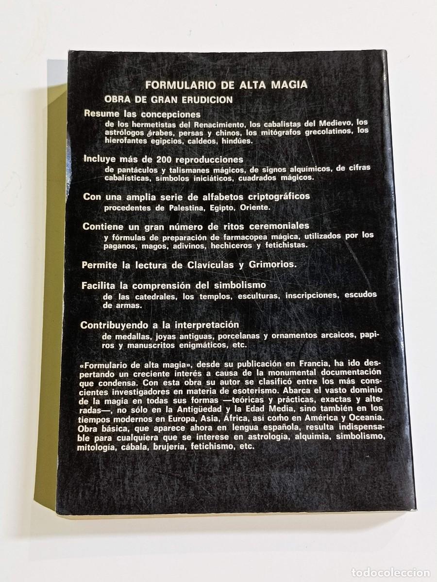 Libros: Formulario de alta magia - Foto 2