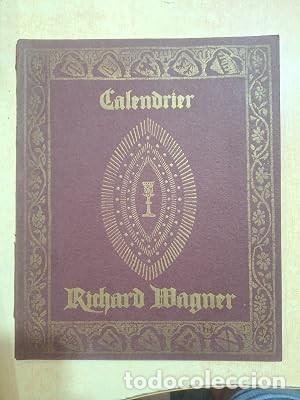 B&uuml;cher: CALENDRIER RICHARD WAGNER. 12 Illustrations de Ferd. Leeke.