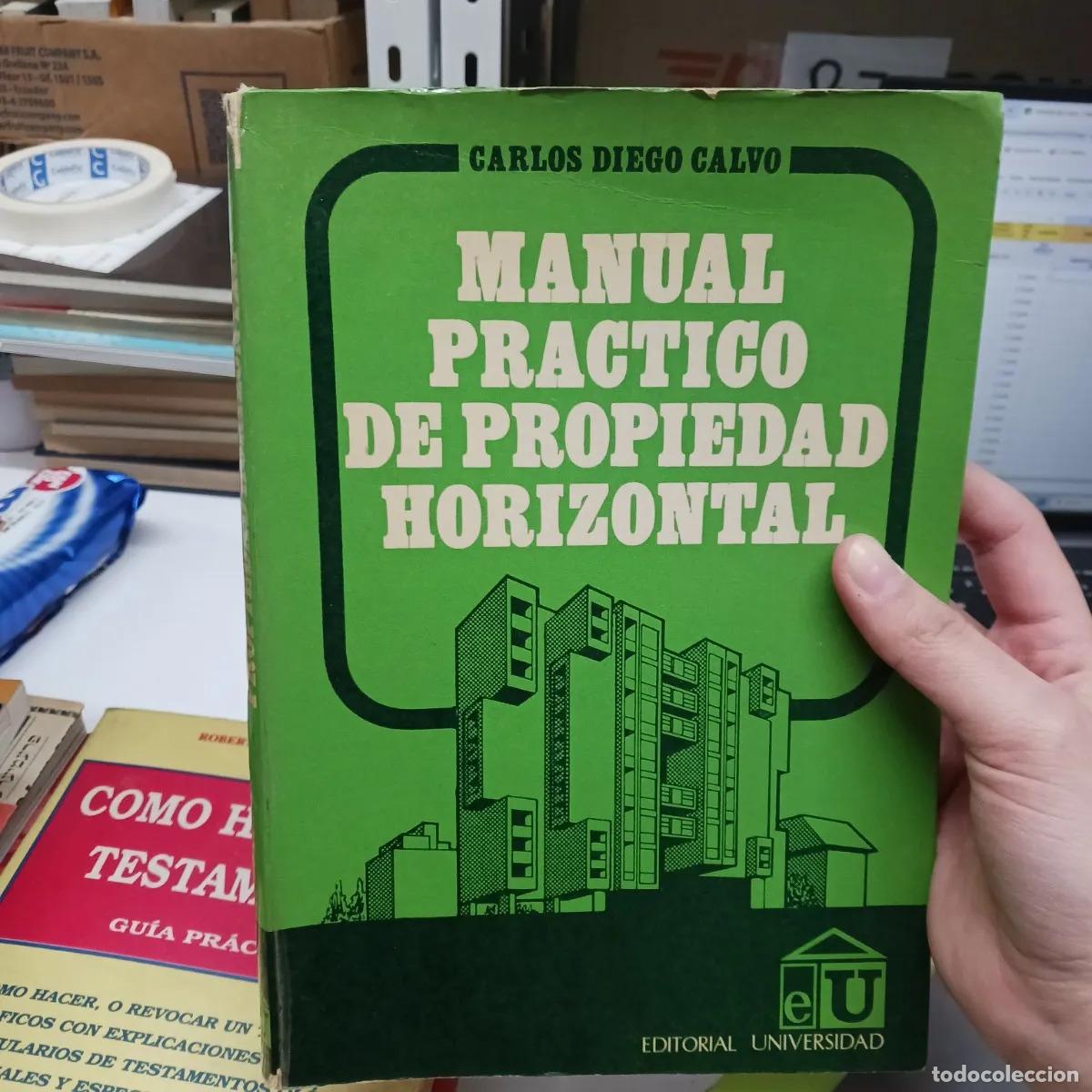 Livros em segunda m&atilde;o: Manual practico de propiedad horizontal (det.) - Carlos Diego Calvo