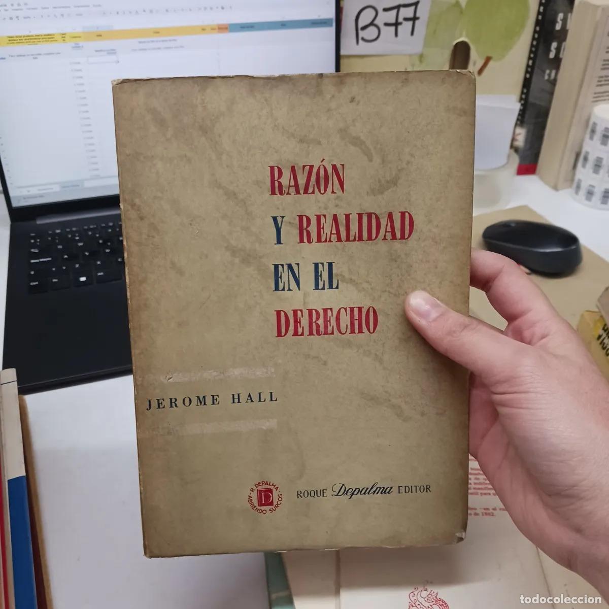 Libros: Razon y realidad en el derecho (det.) - Jerome Hall - Foto 1