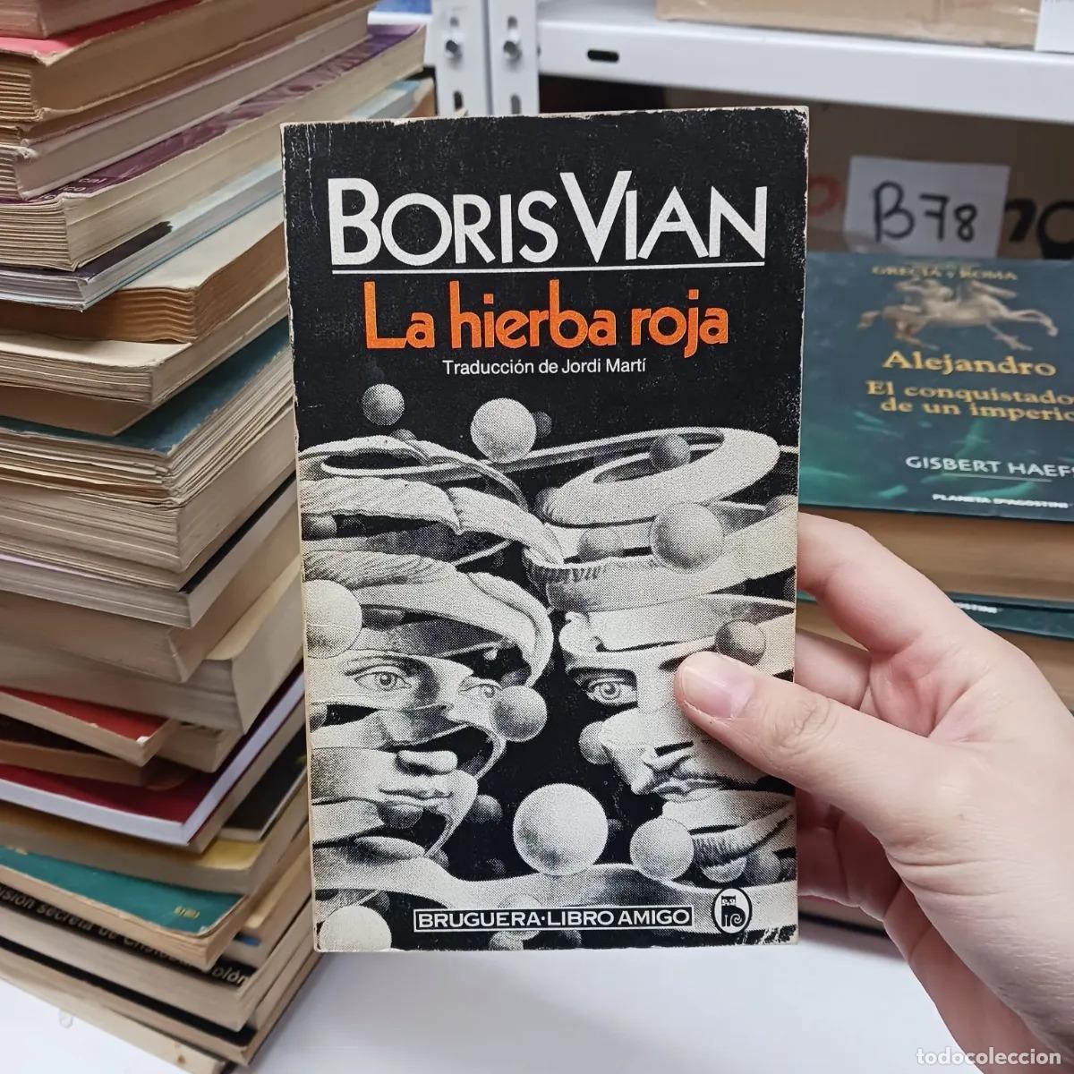 Libros: La hierba roja - Boris Vian - Foto 1