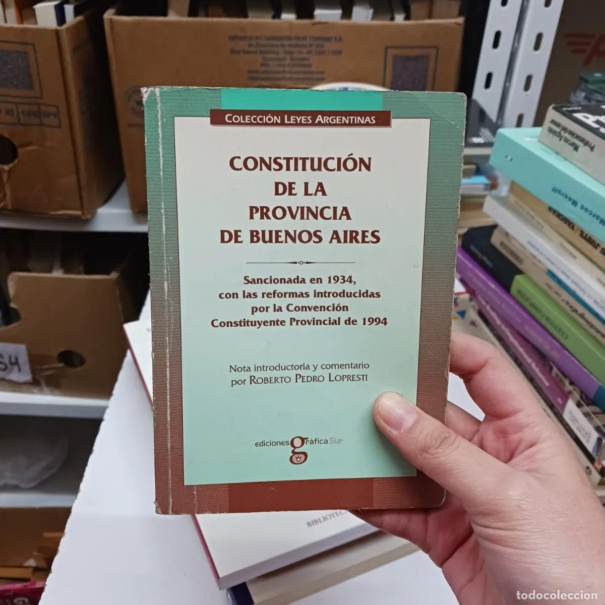 Libros: Constitucion de la provincia de Buenos Aires (det.) - VVAA