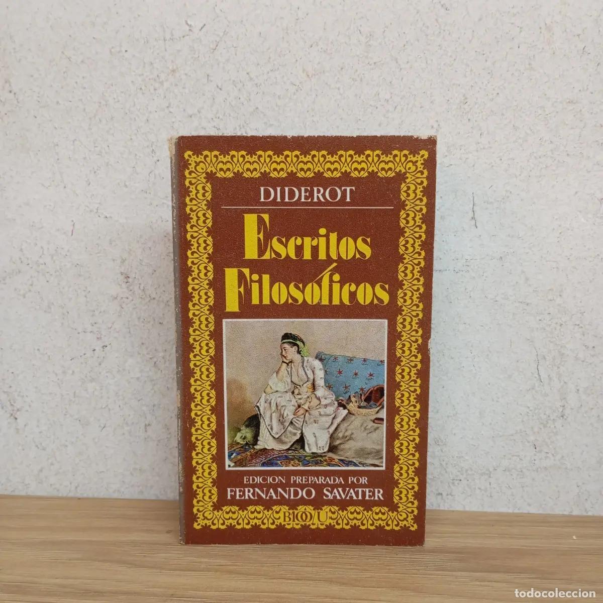 Libros: Escritos filos&oacute;ficos - Diderot - Foto 1