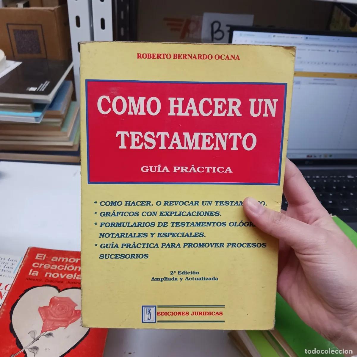 Libri di seconda mano: Como hacer un testamento (det.) - Roberto Bernardo Ocana