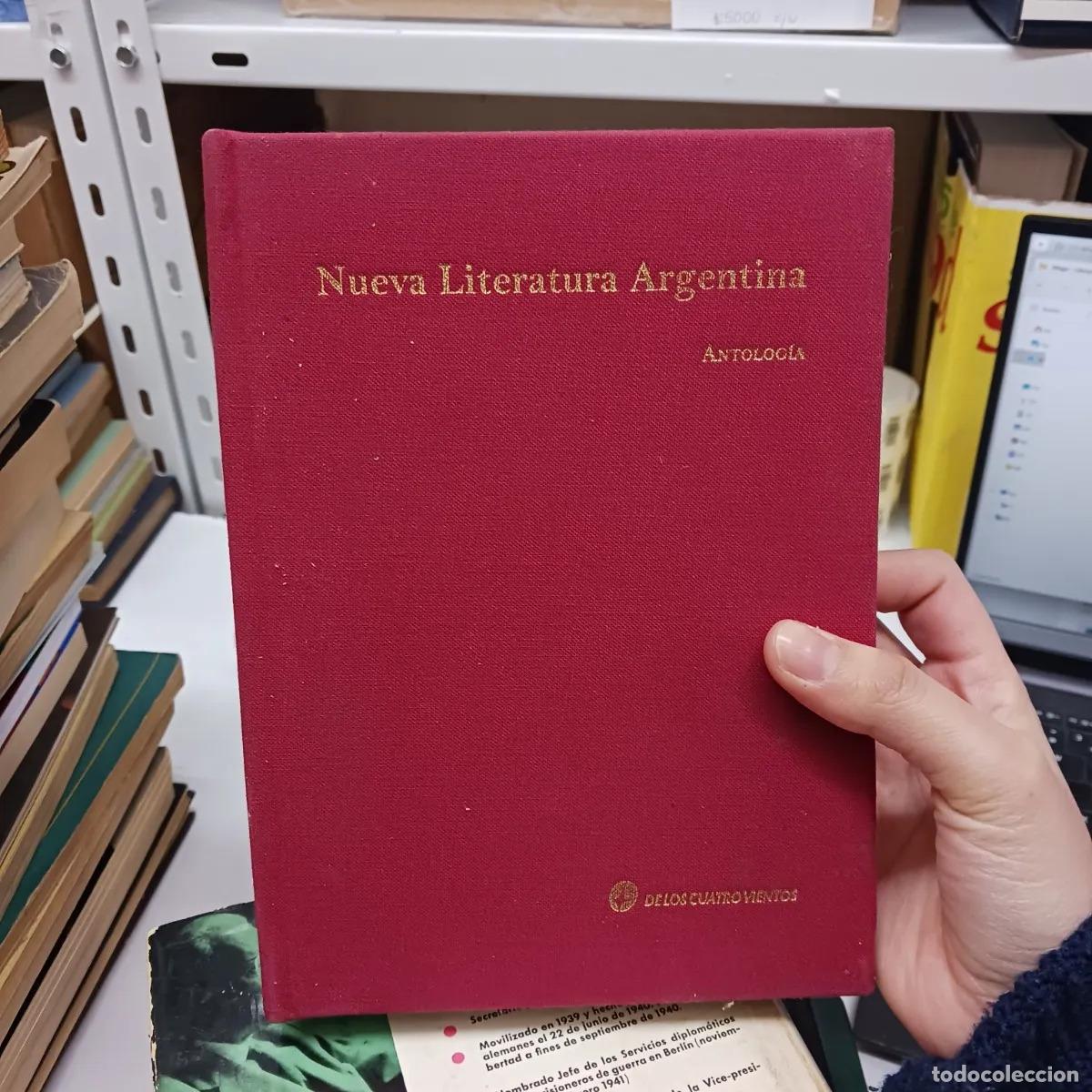 Libros: Nueva literatura argentina - Antologia