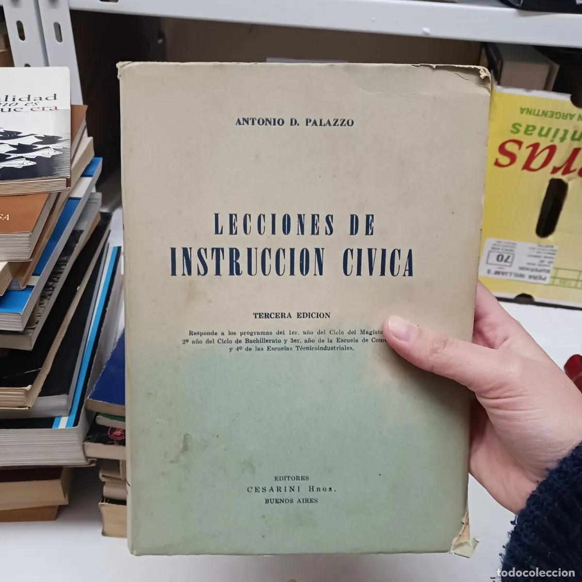 books: Lecciones de instruccion civica (det.) - Antonio D. Palazzo