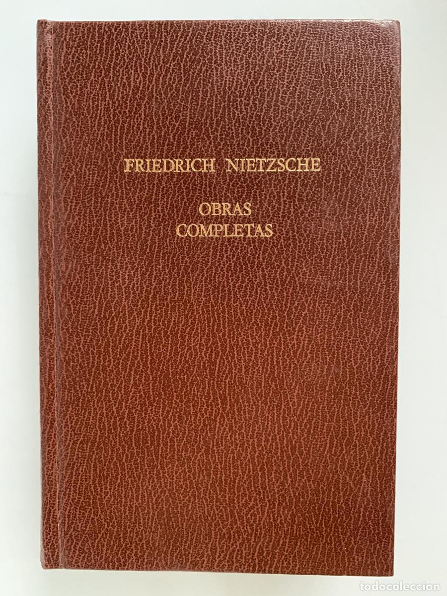 Libros: OBRAS COMPLETAS (Tomo I) - Friedrich Nietzsche
