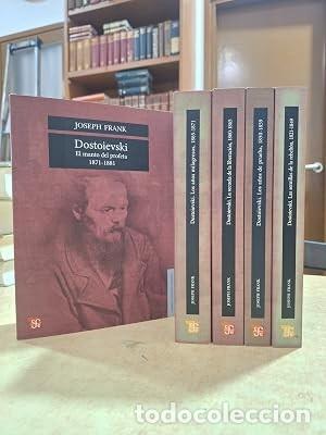books: DOSTOIEVSKI 5 VOLS: Las semillas de la rebeli&oacute;n 1821 - 1849 / Los a&ntilde;os de prueba 1850 - 1859 / La es