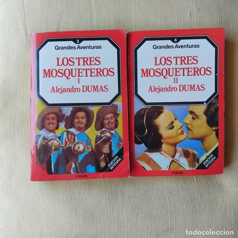 Libros: Los tres mosqueteros I y II - Alejandro Dumas