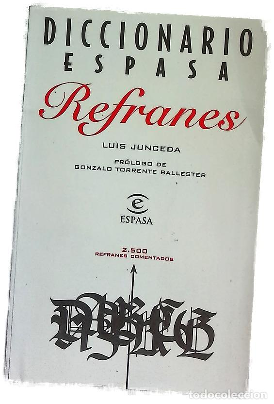 B&uuml;cher: Diccionario Espasa, refranes