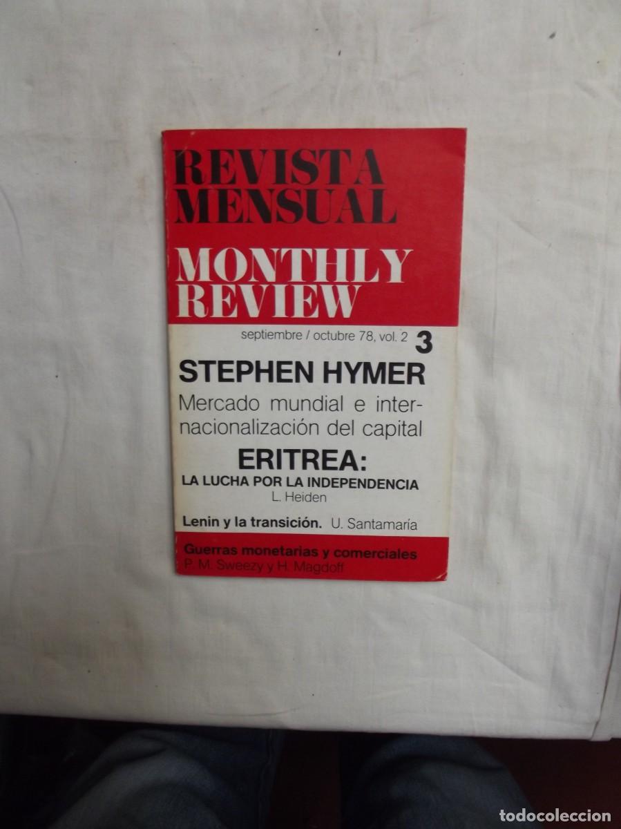Libros: REVISTA MENSUAL MONTHLY REVIEW SEPTIEMBRE - OCTUBRE 1978 - VOL,2 - 3