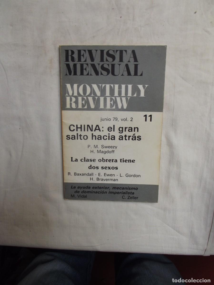 Libros: REVISTA MENSUAL MONTHLY REVIEW JUNIO 1979 - VOL,2 - 11