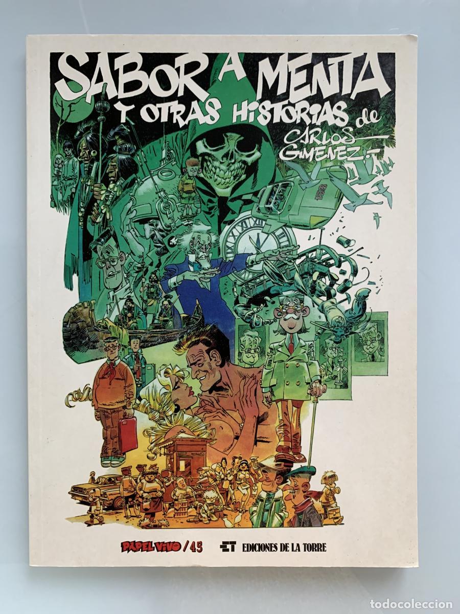 Libros: SABOR A MENTA Y OTRAS HISTORIAS - Carlos Gim&eacute;nez