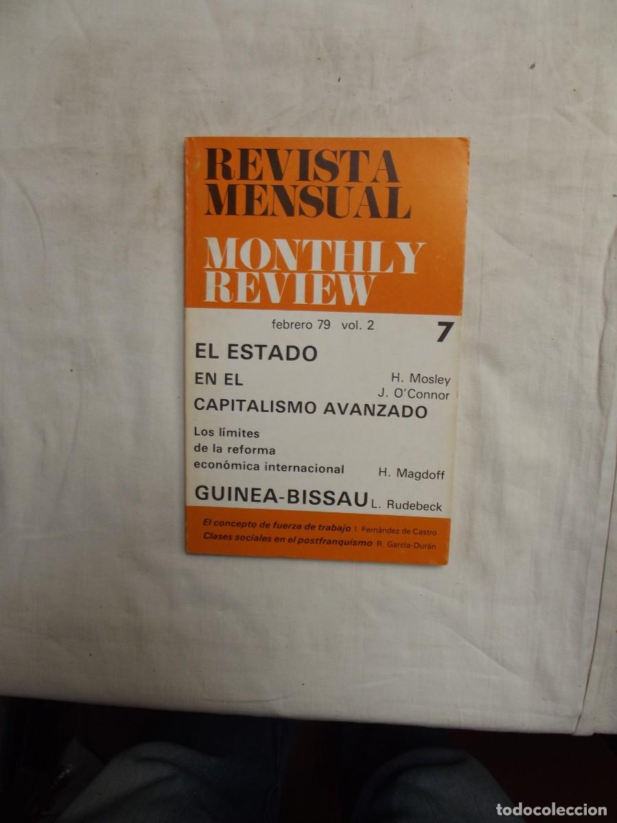 Libros: REVISTA MENSUAL MONTHLY REVIEW FEBRERO 1979 - VOL,2 - 7