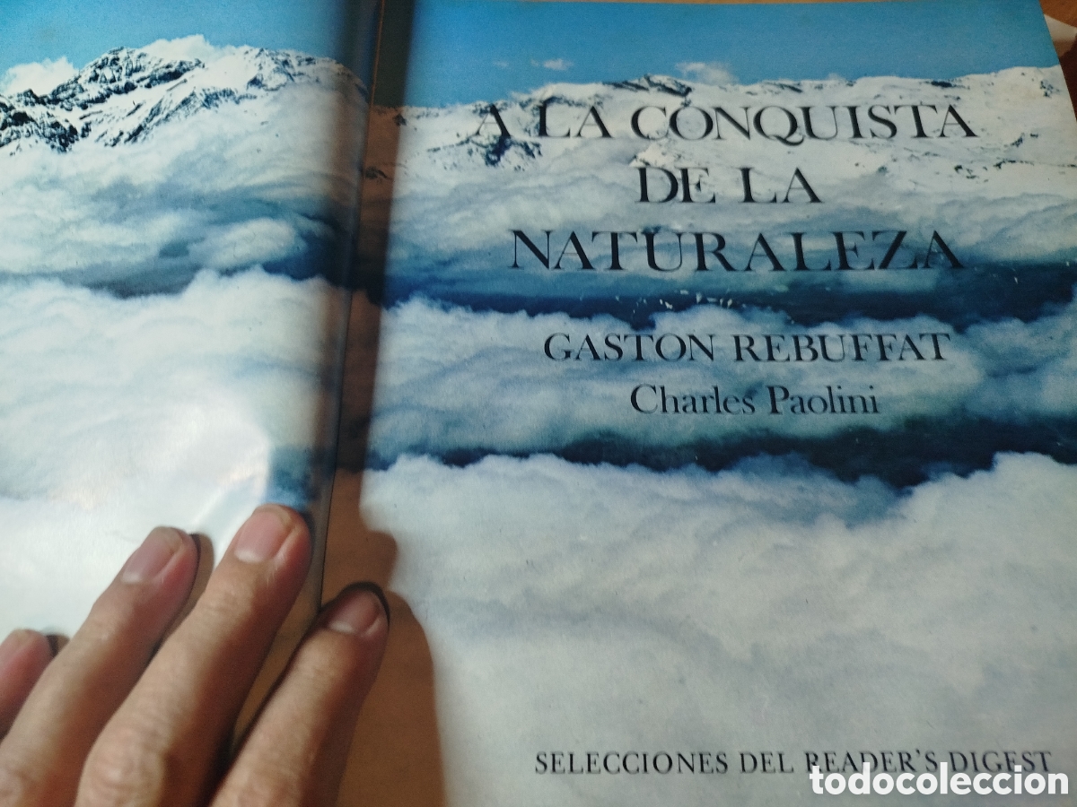 Libros: A la conquista de la naturaleza. Selecciones de readers digest. Gast&oacute;n rebuffat.
