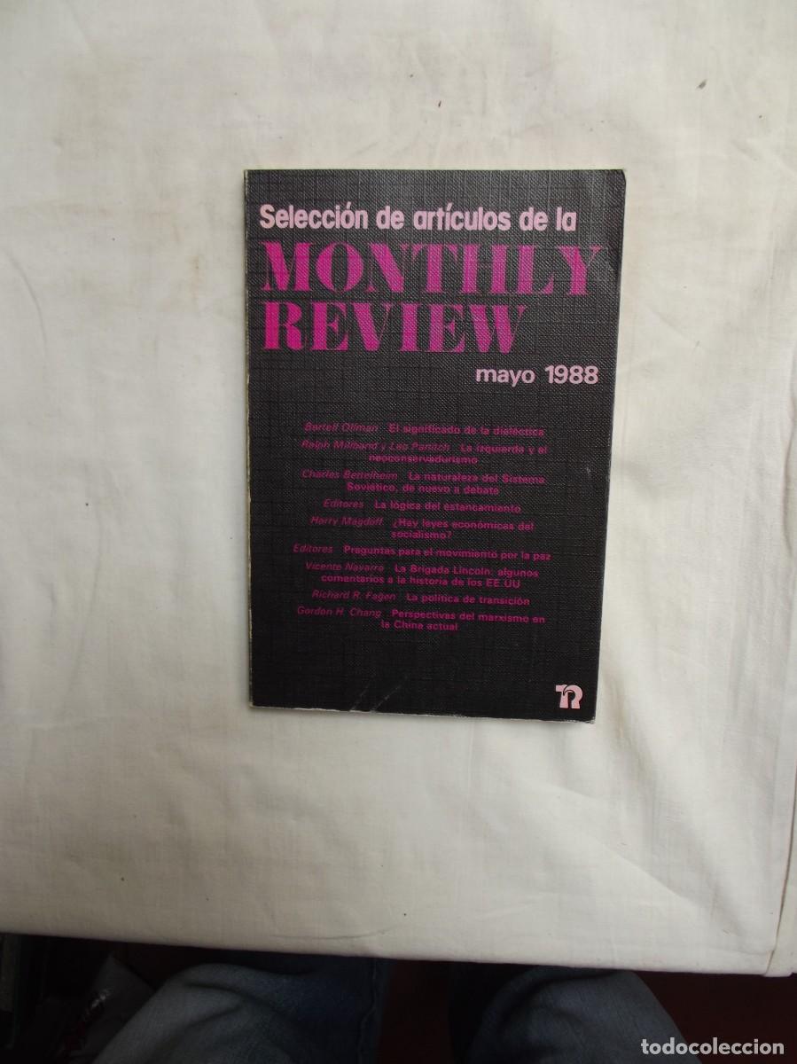 Libros: REVISTA MENSUAL MONTHLY SELECCION DE ARTICULOS MAYO 1988