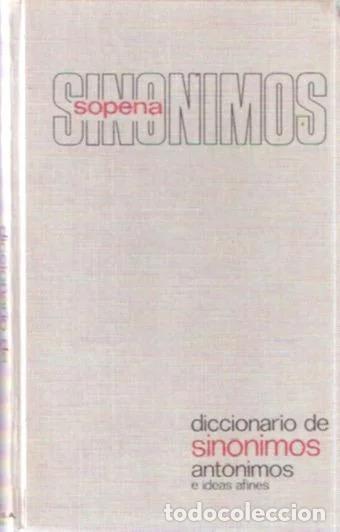 Libros: Diccionario de sin&oacute;nimos, ant&oacute;nimos e ideas afines - Santamar&iacute;a, Andr&eacute;s