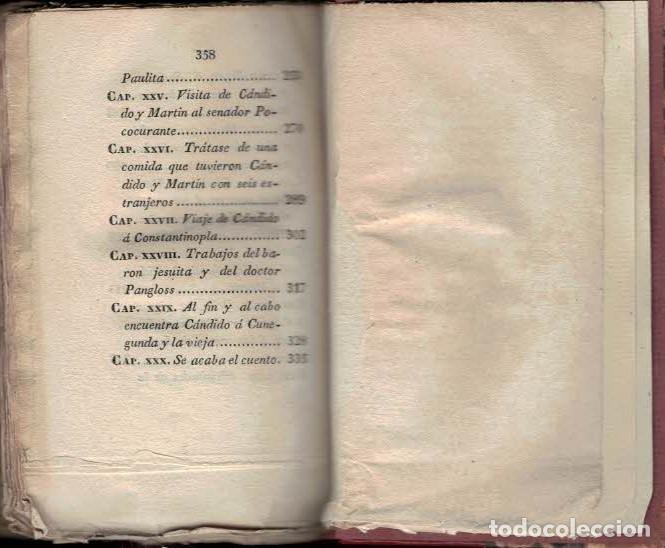 Libros: C&Aacute;NDIDO &Oacute; EL OPTIMISMO. - Voltaire. - Foto 9