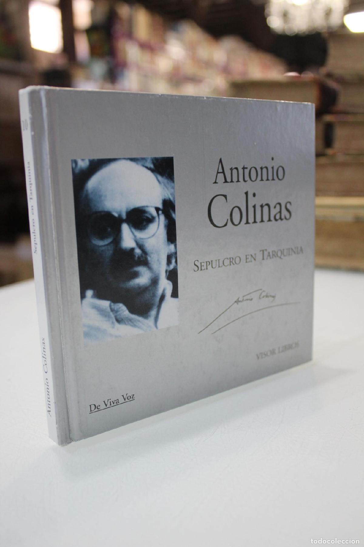 Libros: Sepulcro en Tarquina.- Dedicado. - Colinas, Antonio.