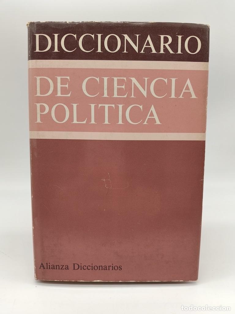 Libros: VVAA. - Diccionario de ciencia pol&iacute;tica.