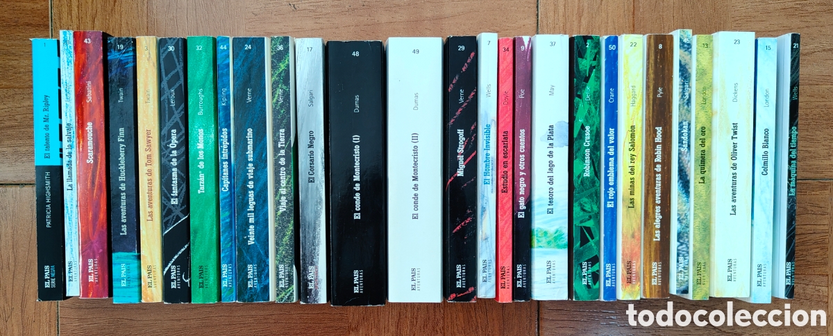 Livres: Colecci&oacute;n El Pa&iacute;s Aventuras � 27 libros (26 t&iacute;tulos) - VV. AA.