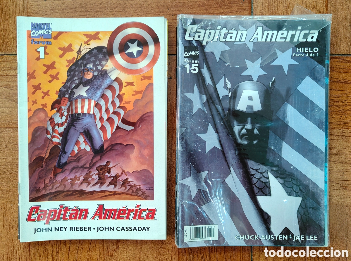 Livres: Capit&aacute;n Am&eacute;rica Vol. 5 � 30 N&uacute;meros � Completa � F&oacute;rum - John Ney Rieber / John Cassaday