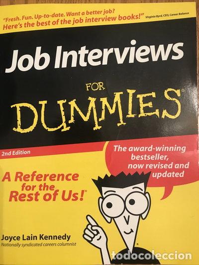 Libros: Job Interviews For Dummies- 9780764552250